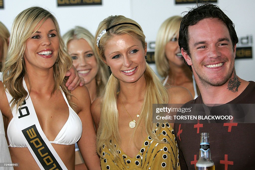 US socialite and millionairess, Paris Hi