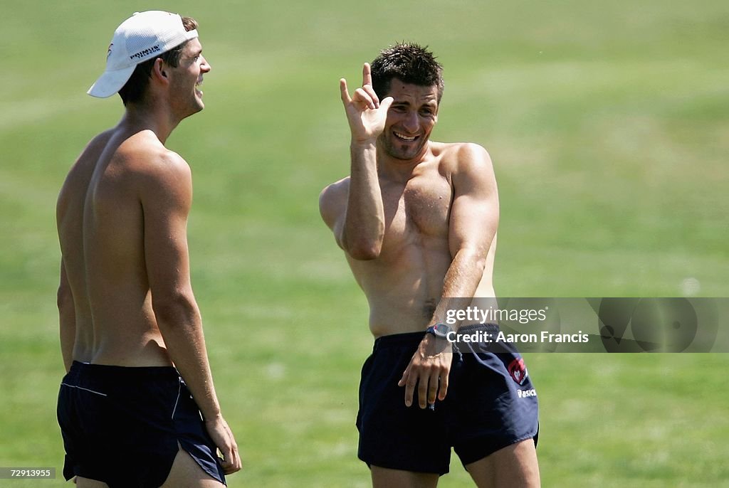 Melbourne Demons Training Session