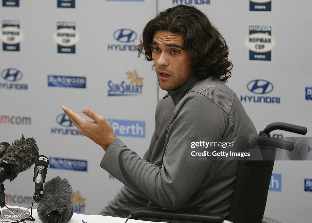 Mark Philippoussis Press Conference