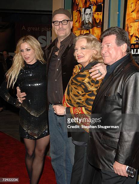 Actor Heather Wahlquist, director Nick Cassavetes, actor Gena Rowlands and Robert Forest attend the premiere of Universal Pictures' "Alpha Dog" at...