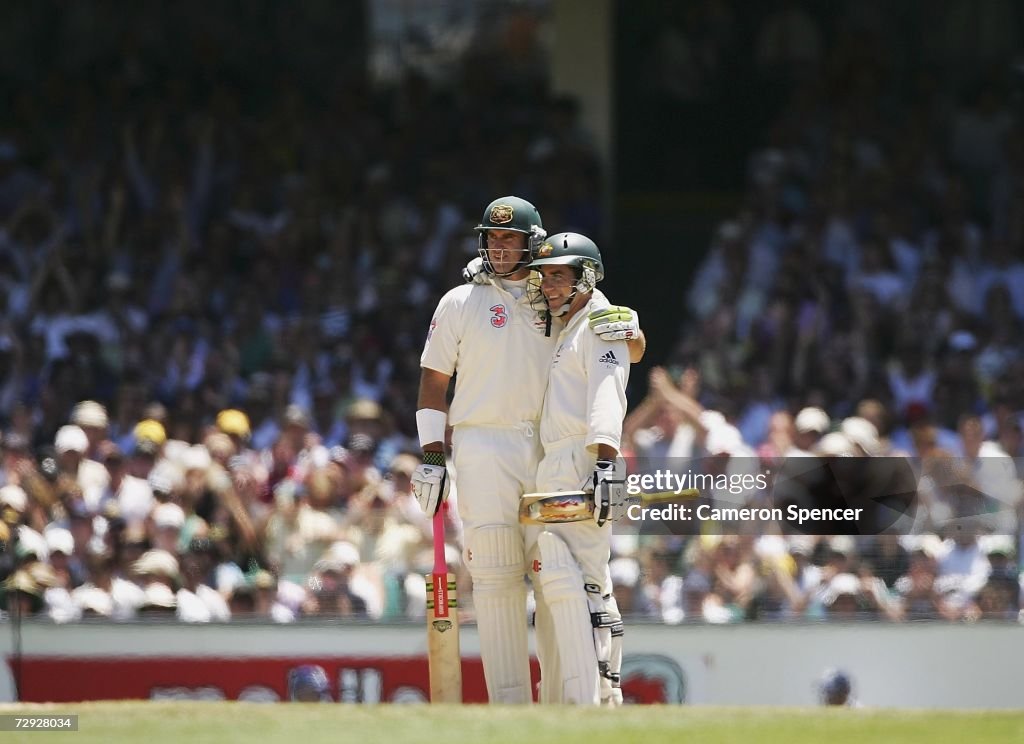 Fifth Test - Australia v England: Day Four