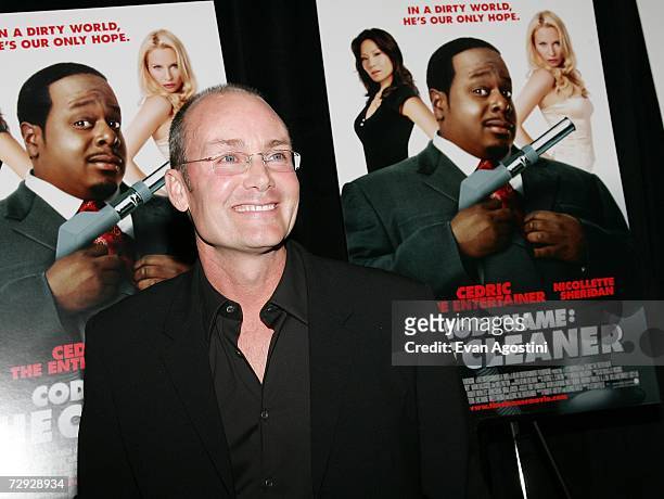 Director Les Mayfield attends the premiere of ''Code Name: The Cleaner'' at The Empire 25, January 04, 2007 in New York City.