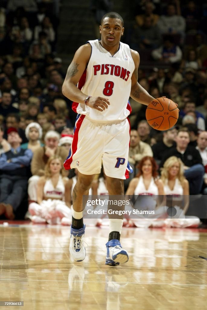 New Jersey Nets v Detroit Pistons