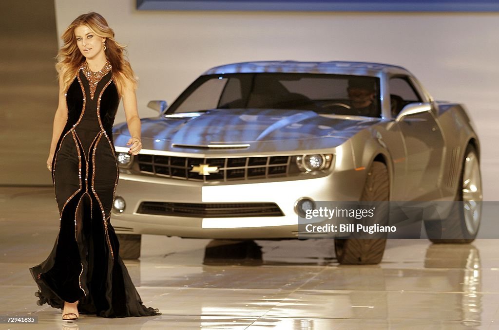 Latest Cars Are Showcased At The Detroit Auto Show
