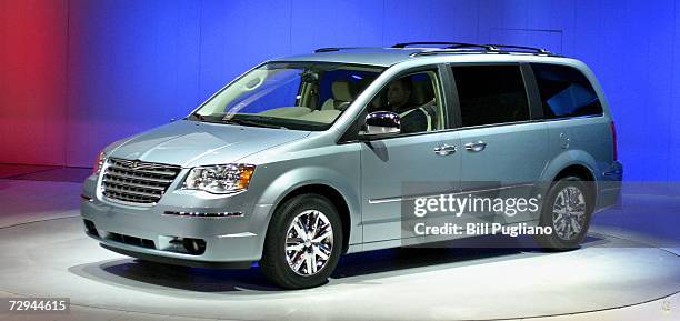 Chrysler Group's new 2008 Toen & Country minivan is introduced to the media at the 2007 North American International Auto Show January 7, 2007 in...