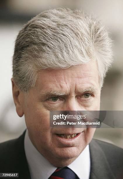 Michael Cole , spokesman for Harrods owner Mohamed Al Fayed, speaks to reporters at The High Court on January 8, 2007 in London. Today a preliminary...