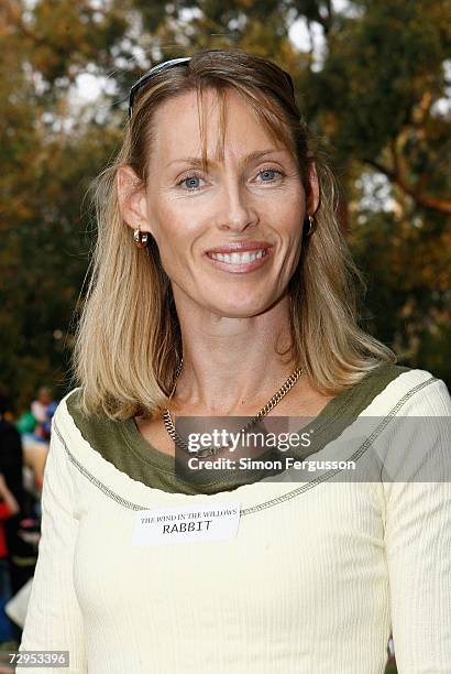 Lyn Talbot attends "The Wind in the Willows" opening night in Melbournes Botanical Gardens on January 9, 2007 in Melbourne Australia.