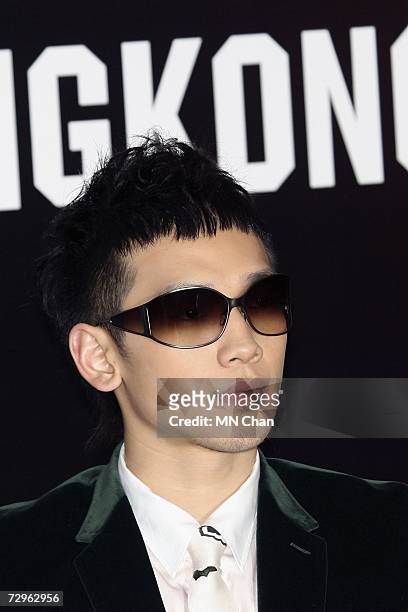 South Korean pop singer Rain attends a press conference to announce his 'Rain's Coming 06/07 Rain World Tour', at Renaissance Harbourview Hotel on...