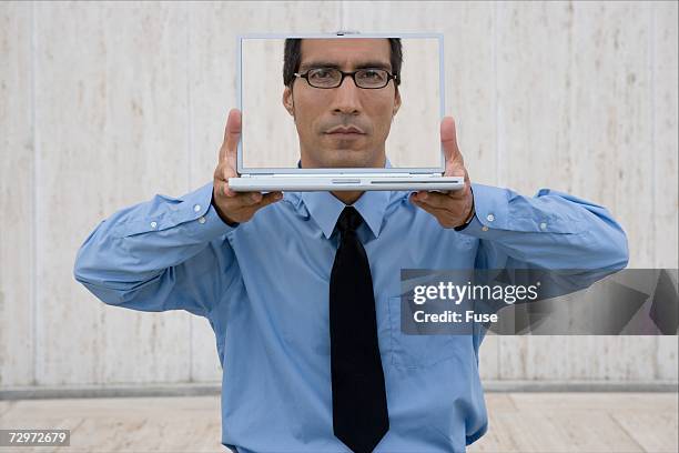 Behind Computer Screen 34 Hiding Behind Computer Screen Stock Photos, High-Res Pictures, and ...