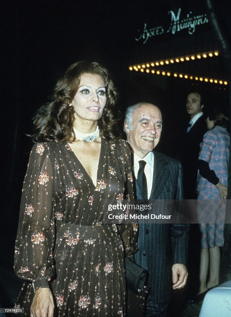 (FILE) Carlo Ponti, Film Producer And Husband Of Sophia Loren Dies