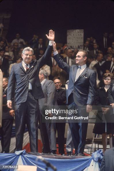 American politician George C. Wallace , the American Independent ...