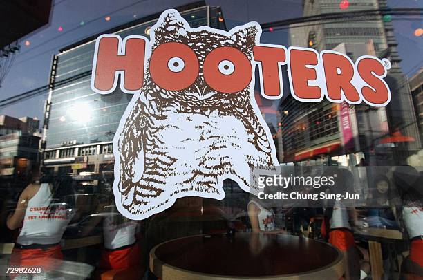 General view of Hooters restaurant on January 12, 2007 in Seoul, South Korea. The famous US restaurant is preparing to open for the first time in...