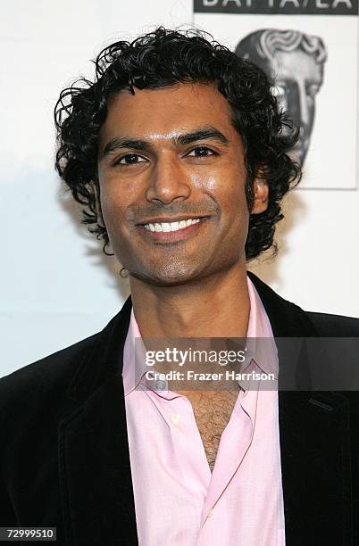 Actor Sendhil Ramamurthy arrives at the BAFTA/LA's Awards season tea party held at the Four Seasons Hotel on January 14, 2007 in Beverly Hills,...