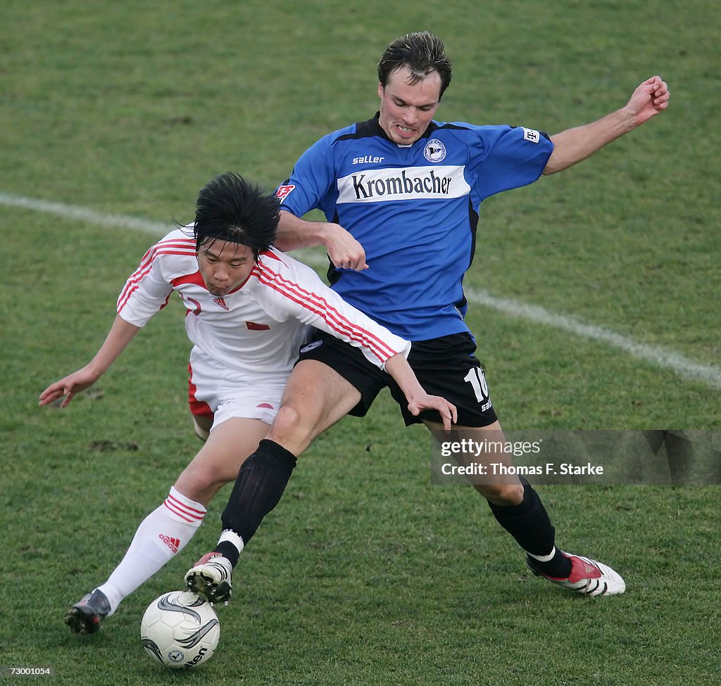 Friendly match Arminia Bielefeld v China