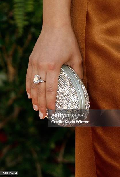 Actress Ginnifer Goodwin arrives at the 64th Annual Golden Globe Awards at the Beverly Hilton on January 15, 2007 in Beverly Hills, California.