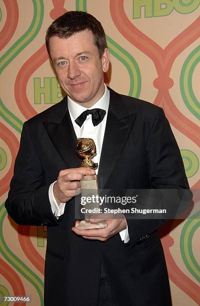 Writer Peter Morgan arrives at HBO's Post Golden Globe After Party held at the Beverly Hilton on January 15, 2007 in Beverly Hills, California.