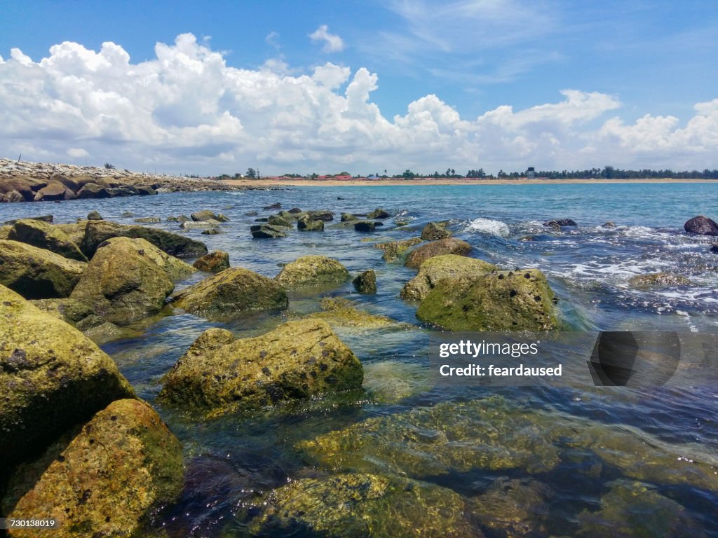 Coastal landscape, Pekan, Pahang, Malaysia