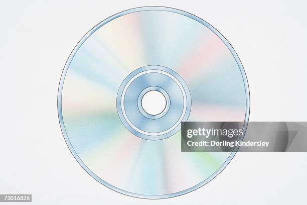 illustration, blank cd. - storage space stock illustrations