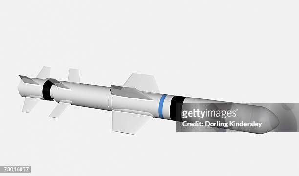 ilustraciones, imágenes clip art, dibujos animados e iconos de stock de agm 84d harpoon missile, digital illustration. - arpón