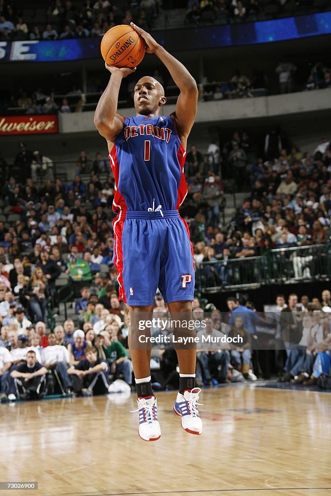 Detroit Pistons v Dallas Mavericks