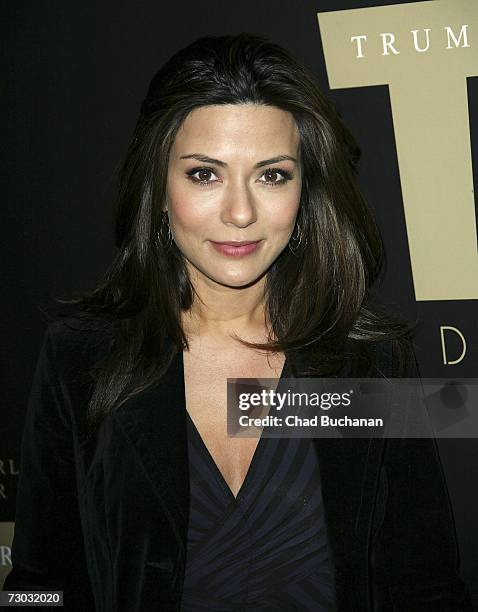 Actress Marisol Nichols attends Trump Vodka launch party at Les Deux on January 17, 2007 in Los Angeles, California.