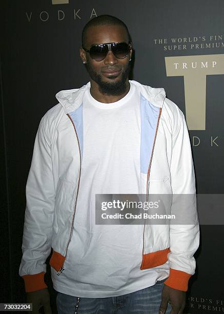 Model Tyson Beckford attends Trump Vodka launch party at Les Deux on January 17, 2007 in Los Angeles, California.