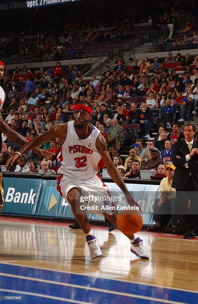 Indiana Pacers v Detroit Pistons