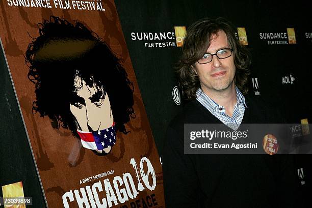 Director/producer Brett Morgen arrives at the opening night premiere of "Chicago 10" held at the Eccles Theater during the 2007 Sundance Film...