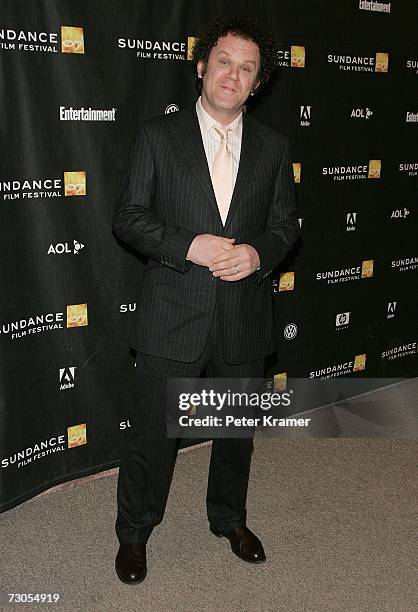 Actor John C. Reilly arrives at "Year of the Dog" premiere held at the Eccles Theatre during the 2007 Sundance Film Festival on January 20, 2007 in...