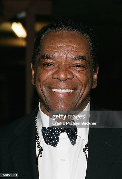Actor John Witherspoon arrives at the first anniversary celebration of the Artpeace Gallery on January 20, 2007 in Burbank, California.
