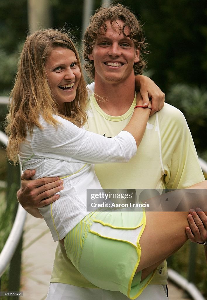 Off Court At The Australian Open 2007