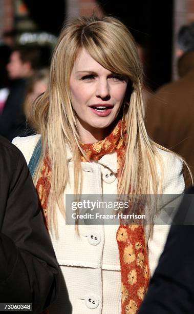 Actress Kathryn Morris is seen on Main Street during the 2007 Sundance Film Festival on January 21, 2007 in Park City, Utah.