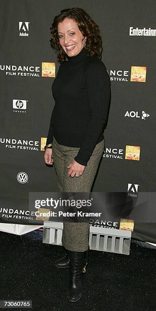 Actress Marlene Forte attends the 2007 Sundance Film Festival screening of the film "Adrift In Manhattan " at the Racquet Club on January 21, 2007 in...