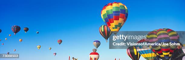 "25th albuquerque international balloon fiesta, new mexico" - hot air balloon festival stock pictures, royalty-free photos & images