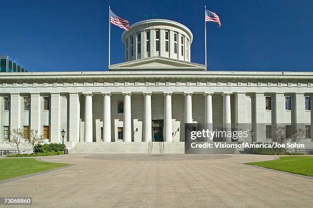 "state capitol of ohio, columbus" - columbus government stock pictures, royalty-free photos & images