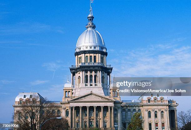 "state capitol of illinois, springfield" - illinois capitol stock pictures, royalty-free photos & images