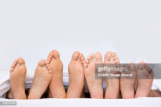 rang du pied nu - pied humain photos et images de collection