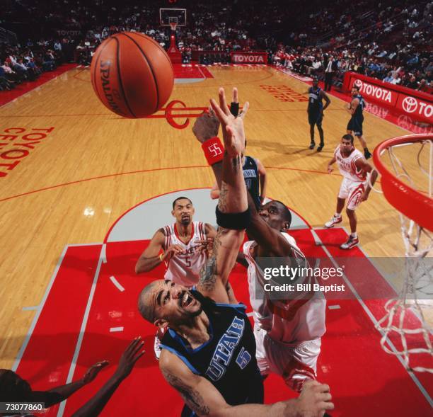 Mutamba Houston Rockets Houston Rockets And Jazz And 2007 Photos and Premium High Res Pictures ...