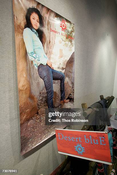 View of the Desert Blue suite at the Winter Warm Up Retreat during the 2007 Sundance Film Festival on January 22, 2007 in Park City, Utah.