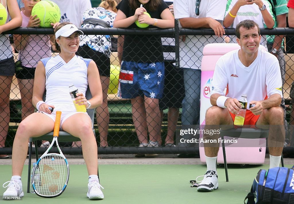 Off Court At The Australian Open 2007