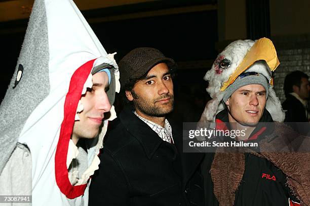 Director Taika Waititi attends the premiere of the film "Eagle vs. Shark" at the Eygptian Theatre during the 2007 Sundance Film Festival on January...