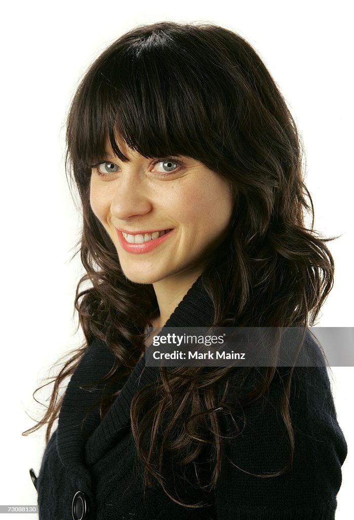 Actress Zooey Deschanel from the film "The Go-Getter" poses for a