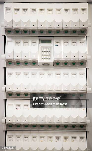 medicine dispensing apparatus, close-up - mystery machine stock pictures, royalty-free photos & images