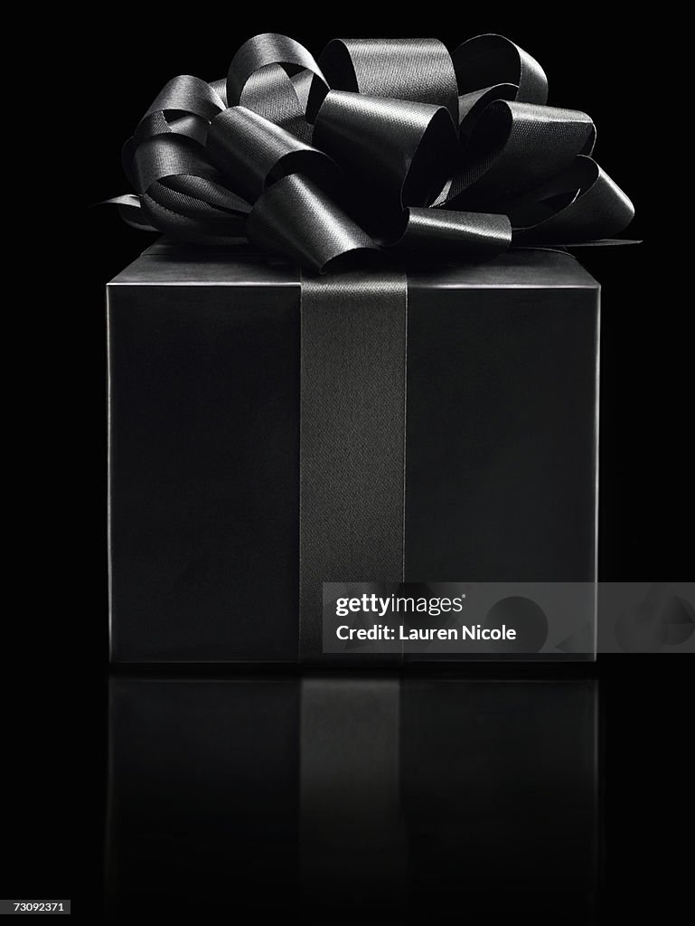 Black gift box