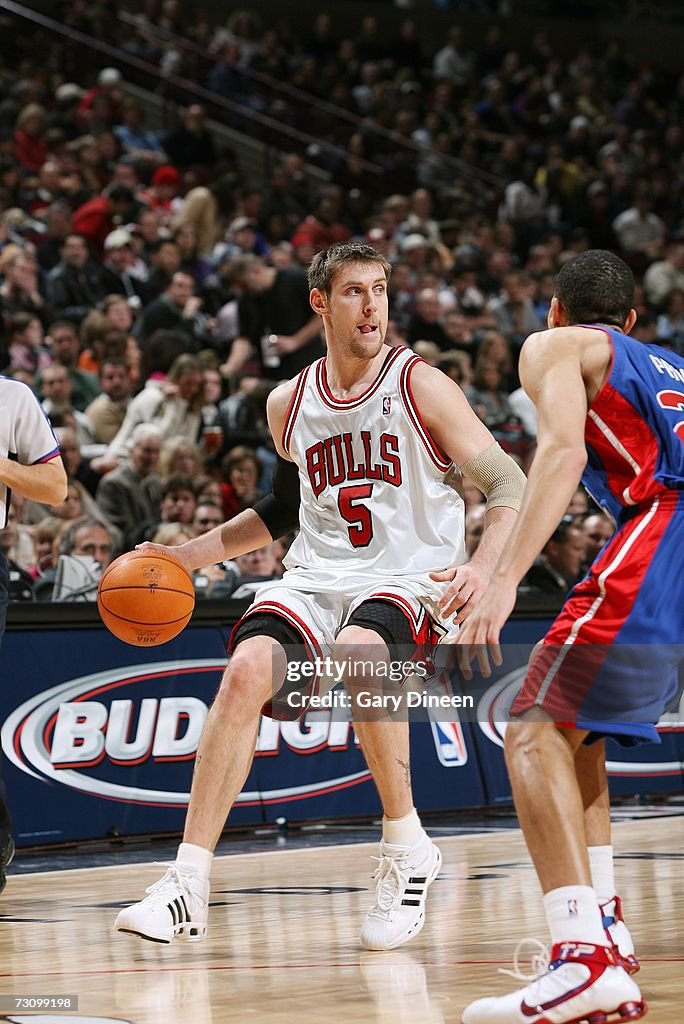 Detroit Pistons v Chicago Bulls