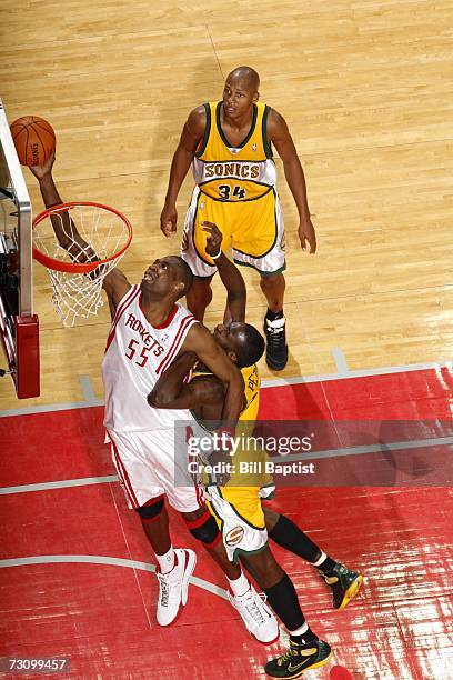 Mutombo Rockets 91 Dikembe Mutombo Sonics Photos & High Res Pictures - Getty Images
