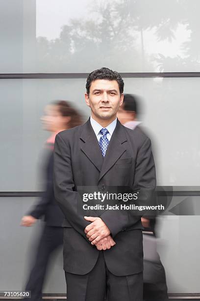 portrait of a businessman - incidental people stock pictures, royalty-free photos & images