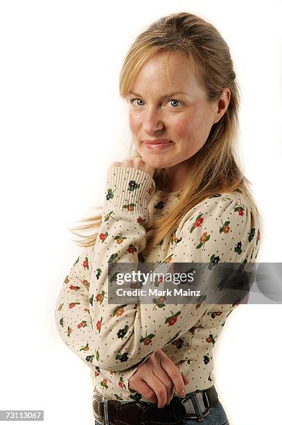 Actress Laura Kachergus from the film "King of California" poses for a portrait during the 2007 Sundance Film Festival on January 24, 2007 in Park...