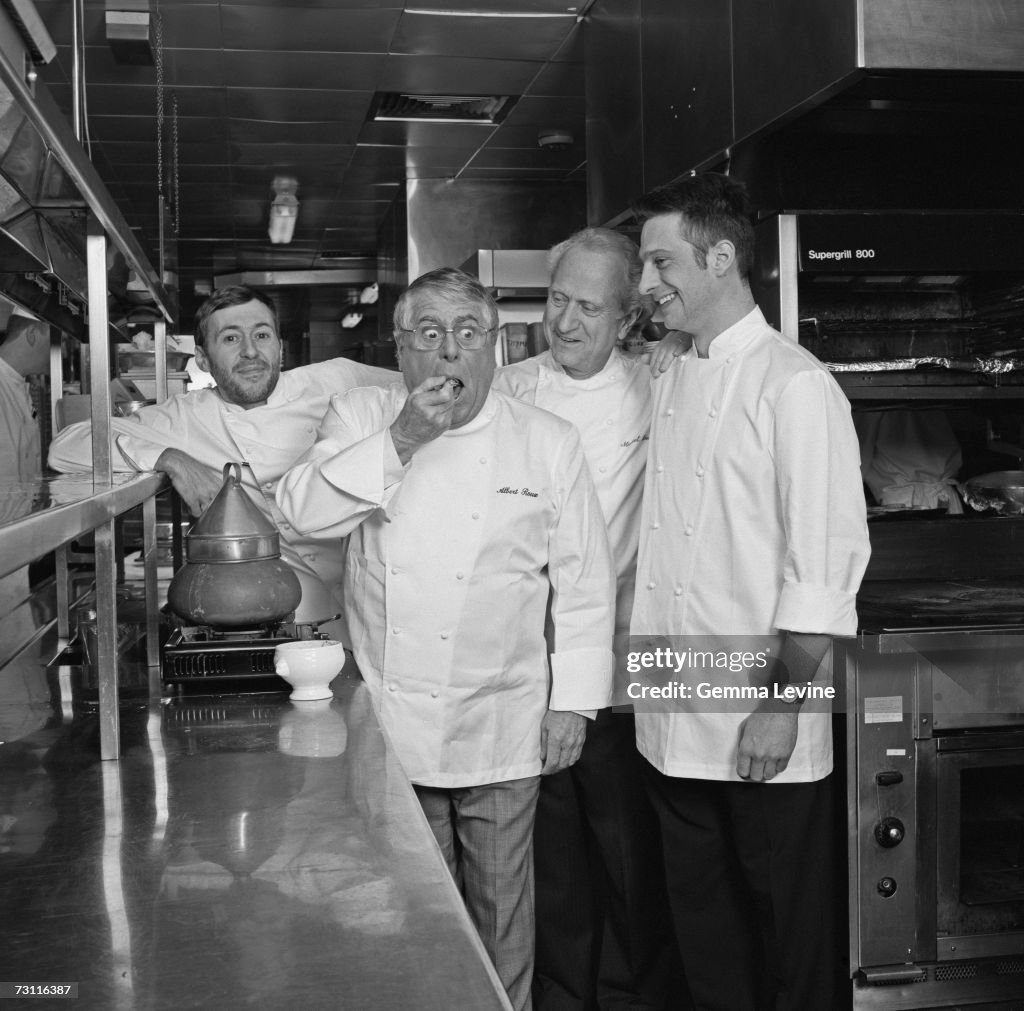 Bread Roux Brothers French-born restaurateur brothers Albert and Michel Roux , with their ...