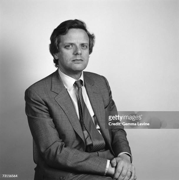 British businessman and television executive Michael Grade, circa 1987.
